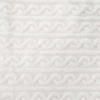 Felpa combinada blanca Shu Velveteen Fabric 270 G/M Sherpa suave para los pijamas del invierno