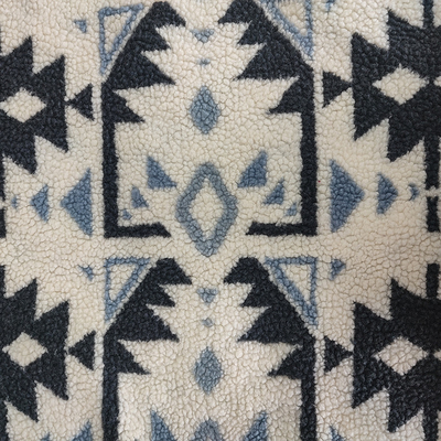 Ropa Sherpa Fleece 100% Poliéster Tejido Sherpa teñido de 300 g/m²