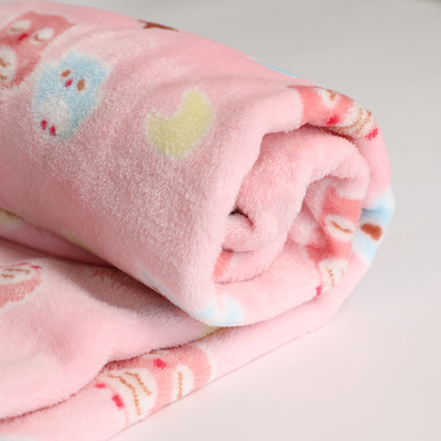 tela 58" 60" del paño grueso y suave del poliéster 280gsm para la ropa y la materia textil casera