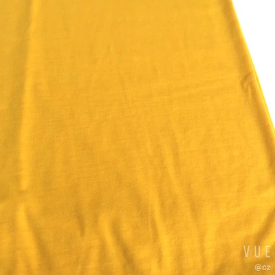 El algodón hizo punto la sola tela 100gsm del jersey para la camisa empaqueta la alineación