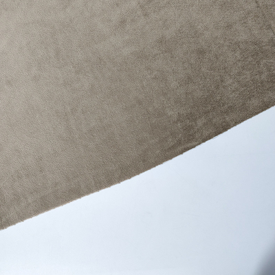 Color sólido Sofa Cover Cushion Pillowslip de la tela cruzada del poliéster plano de Holland Velvet Fabric 200gsm