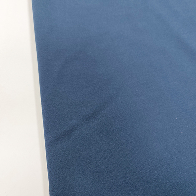 Color sólido 100% de la tela 250gsm del dispositivo de seguridad del algodón para la ropa de deportes de la ropa