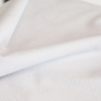 Paño grueso y suave polar de materia textil de la tela 288F del micrófono casero blanco y negro consolidado del telar jacquar