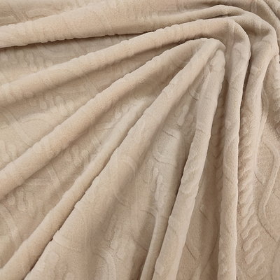 Materia textil esquilada especial 100% del hogar del poliéster del super suave del terciopelo adaptable de la tela