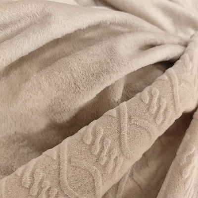 Materia textil esquilada especial 100% del hogar del poliéster del super suave del terciopelo adaptable de la tela