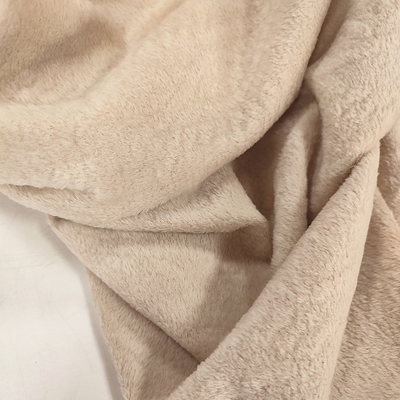 Materia textil esquilada especial 100% del hogar del poliéster del super suave del terciopelo adaptable de la tela