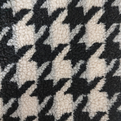 Ropa Sherpa Fleece 100% Poliéster Tejido Sherpa teñido de 300 g/m²