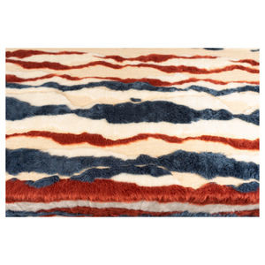 Tela de impresión lateral 100% del paño grueso y suave de Sherpa de la materia textil una del poliéster para la ropa