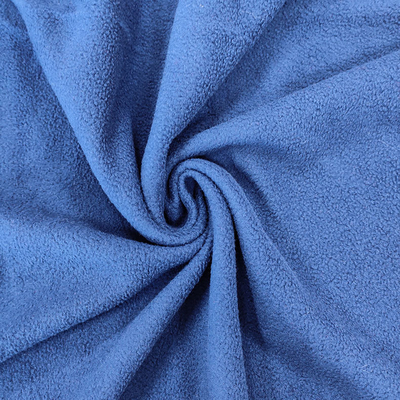 Tela micro 100% del paño grueso y suave del poliéster 340GSM en colores de la variedad 60 pulgadas