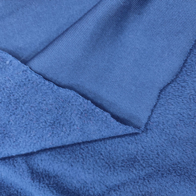 Tela micro 100% del paño grueso y suave del poliéster 340GSM en colores de la variedad 60 pulgadas