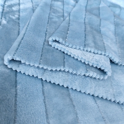 tela de la franela del poliéster 320gsm