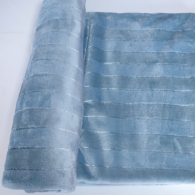tela de la franela del poliéster 320gsm
