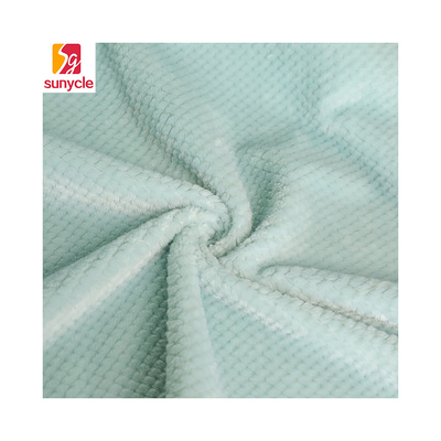 tela del paño grueso y suave del poliéster 58" 60" 100 para las mantas del bolso de Pillowslip de los pijamas