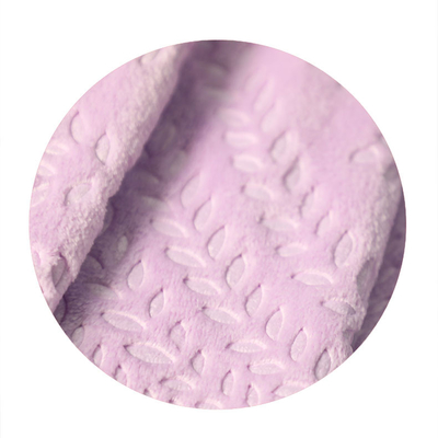 Material 100% de la tela de la franela del poliéster del pijama 150D 288F