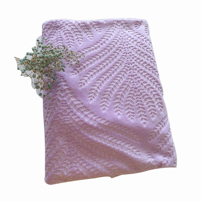 Material 100% de la tela de la franela del poliéster del pijama 150D 288F