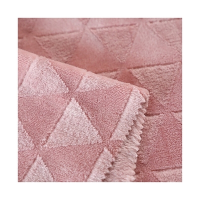 Tela suave cepillada 280gsm del paño grueso y suave de la franela para el sistema del pijama