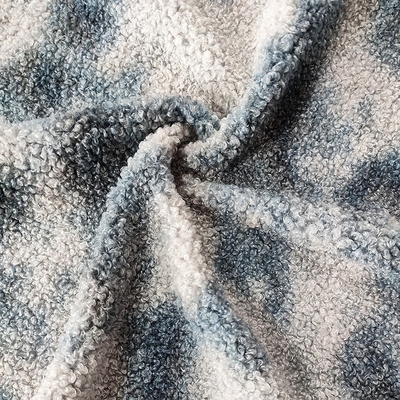 Lazo del super suave de Teddy Bear Sherpa Fleece Fabric 270gsm teñido para la ropa y los juguetes