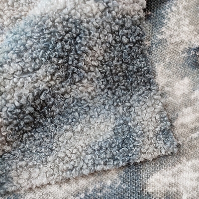 Lazo del super suave de Teddy Bear Sherpa Fleece Fabric 270gsm teñido para la ropa y los juguetes