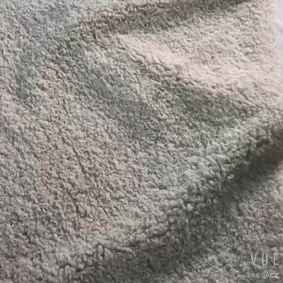 La tela lavable rizada sólida de Sherpa para la capa caliente del invierno cubre la ropa de Pillowslip