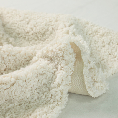 La tela lavable rizada sólida de Sherpa para la capa caliente del invierno cubre la ropa de Pillowslip