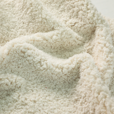 La tela lavable rizada sólida de Sherpa para la capa caliente del invierno cubre la ropa de Pillowslip