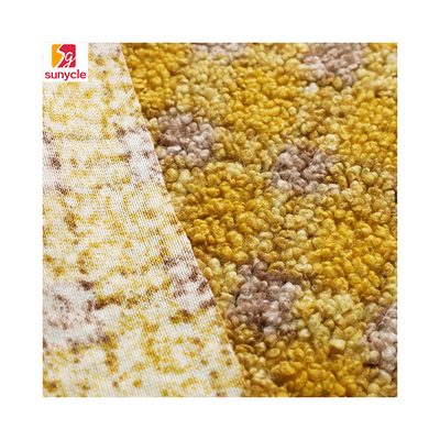 58" 60" tela de Sherpa de la tela escocesa de 150D 300gsm para Sofa Toys Pillowslip