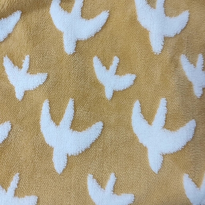 Telar jacquar Shu Velveteen Fabric 300gsm para la tela 100% del paño grueso y suave de la felpa del poliéster de Sofa Cover de la capa