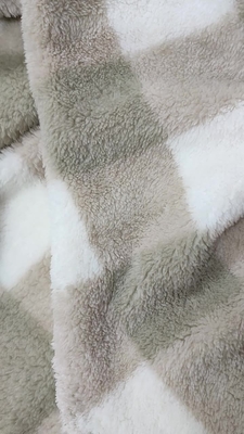 Poliéster impreso tela escocesa 100% de Shu Velveteen Fabric 280gsm