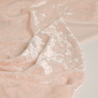 Tela rosada 150D 288F 240gsm del terciopelo del poliéster de Spandex