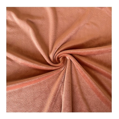 Tela Coral Red Double Side del super suave del color sólido del poliéster de Spandex