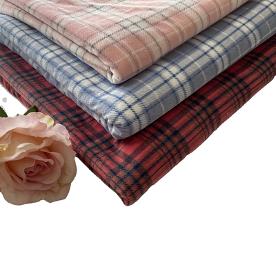El poliéster que la tela escocesa clásica imprimió la tela del super suave para los zapatos viste Pillowslip