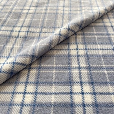 El poliéster que la tela escocesa clásica imprimió la tela del super suave para los zapatos viste Pillowslip