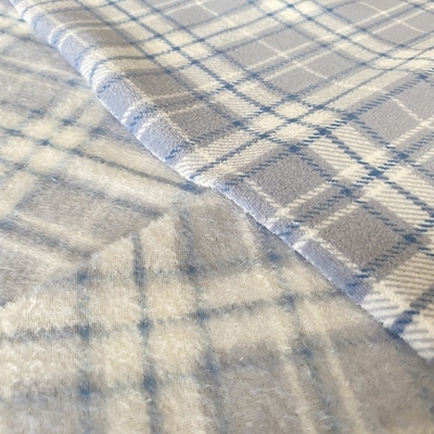 El poliéster que la tela escocesa clásica imprimió la tela del super suave para los zapatos viste Pillowslip