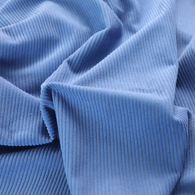 CVC telar jacquar sólido de la tela 250gsm del terciopelo del terciopelo para la ropa Pillowslips Sofa Cover Upholstery
