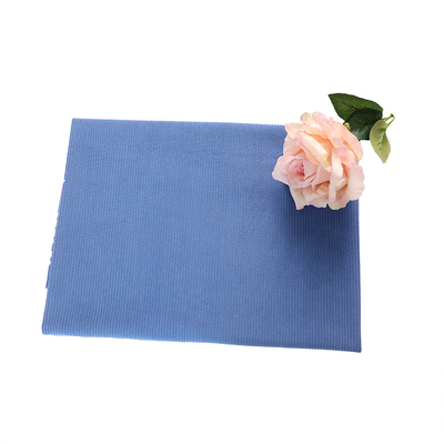 CVC telar jacquar sólido de la tela 250gsm del terciopelo del terciopelo para la ropa Pillowslips Sofa Cover Upholstery