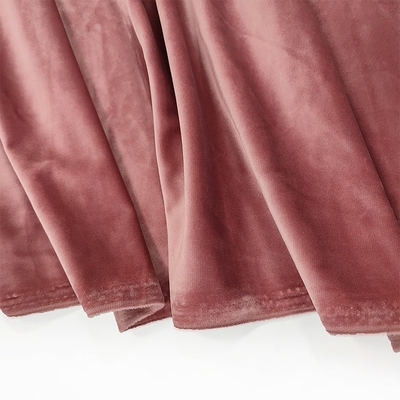 Poliéster hecho punto 100% de Holland Velvet Fabric 250gsm 150D