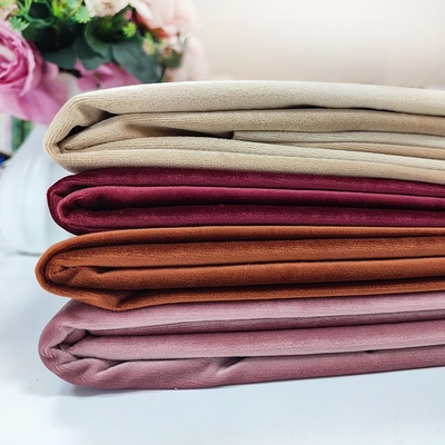 Poliéster hecho punto 100% de Holland Velvet Fabric 250gsm 150D