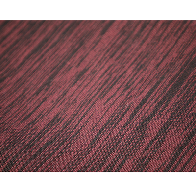 Sola tela 180gsm del jersey del algodón rojo y negro 100 para la ropa corta de la manga