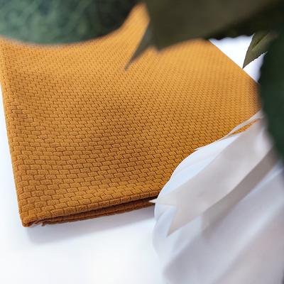 Poliéster micro 100% de la tela del paño grueso y suave del telar jacquar 150gsm