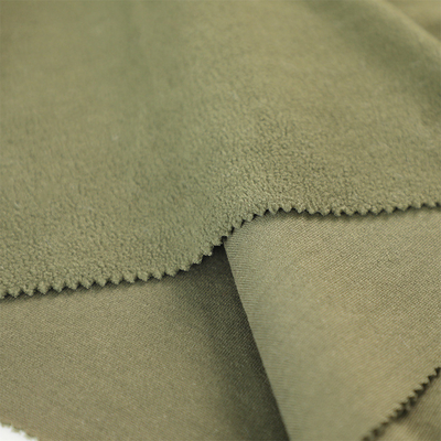 tela micro del paño grueso y suave 260gsm para la ropa caliente 150D 288F