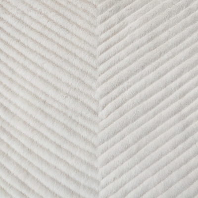 La tela sólida sucinta de la piel de imitación de Sherpa grabó en relieve el conejo para Sofa Cover