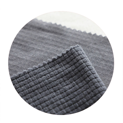 Telar jacquar polar 100% de la tela del paño grueso y suave del poliéster para la guarnición de Pillowslip de la ropa