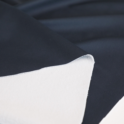 Paño grueso y suave polar de materia textil de la tela 288F del micrófono casero blanco y negro consolidado del telar jacquar