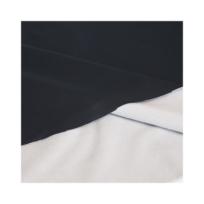 Paño grueso y suave polar de materia textil de la tela 288F del micrófono casero blanco y negro consolidado del telar jacquar